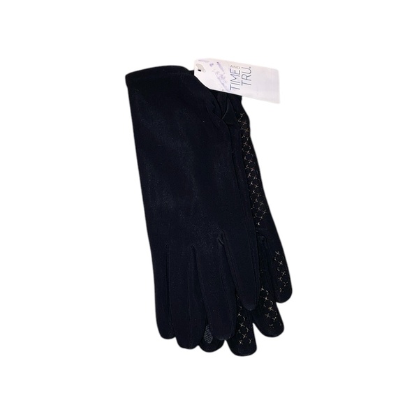Time And Tru Driving Tech Touch Fleece Lined Gloves - Picture 6 of 7